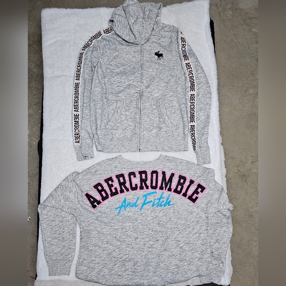 Abercrombie girls set of 2 sweatshirts - Picture 1 of 3